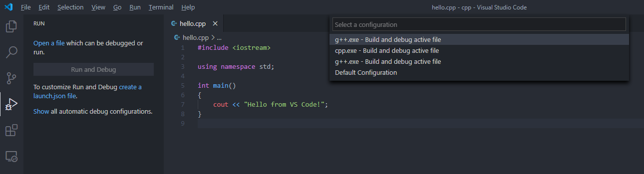 Getting Started: C++ in Visual Studio Code - Small Steps, Giant Leaps